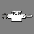 Key Clip W/ Key Ring & Phi Sigma Kappa Key Tag
